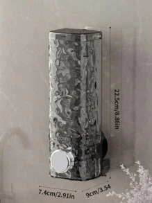 Wall Mounted Soap Dispenser, No Drilling Required For Hotel Bathroom Shampoo, Body Wash, Kitchen Hand Wash Pump Bottle - Multicolor - View 9