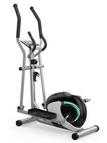 Elliptical Machine, Dprodo Magnetic Elliptical Trainer Fitness Equipment For Home Gym Cardio Workout 265lb - Silver - View 1