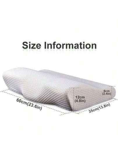 Neck Pillows Sleeping,Memory Foam Pillow,Bed Pillow,Slow Rebound Zachte Memory Sleeping Relax The Cervical Com Tafel view 7