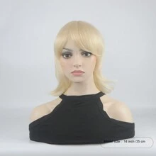 Black Pixie Wigs Short Curly Wigs Pixie Cut Wig For Women Short Black Natural Wavy Synthetic Hair Wig