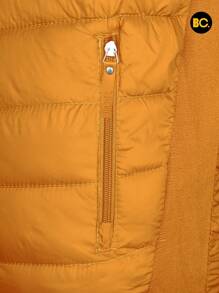 Big City Light Padded Men's Vest - Mustard Yellow - View 6