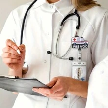 1 Pezzo Porta badge da infermiera luccicante - Elegante porta badge con design - Per infermiere, mamme e amici - Regalo perfetto per infermiere, professionisti medici e operatori sanitari - Multicolore - Visualizzare 6