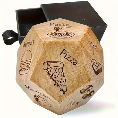 1 szt. Kostki do jedzenia - dodaj zabawy do wieczoru randkowego, prezent dla pary, odpowiedni na rocznicę, walentynki, urodziny - zabawne aktywności dla par, gry świąteczne na spotkania rodzinne, upominki na przyjęcia, dekoracje na przyjęcia, dekoracje świąteczne, karnawał, urodziny, Halloween, artykuły na przyjęcia świąteczne