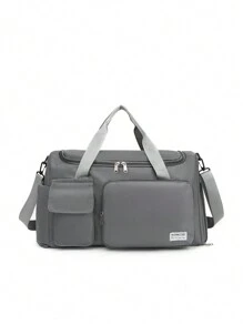 1 Peça Sacola de Viagem Personalizada Bordada, Bolsa de Dança para Meninas, Bolsa Duffle para Mulheres, Bolsa de Academia para Meninas, Bolsa Duffle de Viagem, Bolsa de Dança para Meninas, Bolsa de Torcida, Presentes de Natal, Vibes Boho