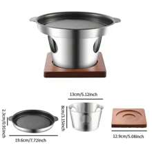 1 pièce Mini barbecue à grille, poêle à alcool pour 1 personne, barbecue sans fumée à domicile, plaque de grill extérieure, four de rôtissage, ustensiles de cuisson de viande