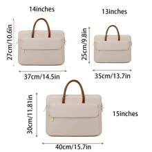 1PC Colorful Computer Bags For Men And Women, Shoulder Laptop Bags, 13 Inches, 14 Inches,15 Inches, Fresh And Simple Briefcases Back To School