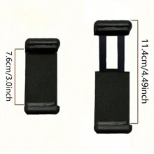 1 Set Adjustable Headband & Chest Mount Phone Holder, Camera Fixing Clip Bracket - Black - View 5