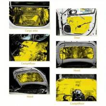 Automobile Sound Insulation Cotton Aluminum Foil Self-Adhesive Shock Absorption Insulation Pad Hood Insulation Cotton