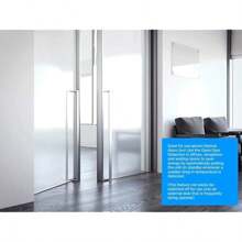 2KW Downflow Over Door Air Curtain Electric Heater With Thermostat LED Display Timer And Remote Control - Lot20 Compliant 2000W - Red1 - View 7