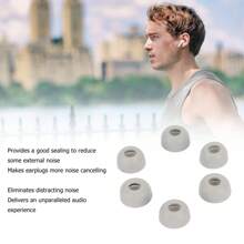 Gomas De Repuesto Para Audífonos, Varios Tamaños