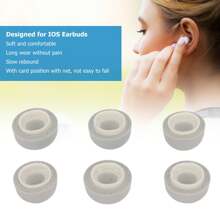 Gomas De Repuesto Para Audífonos, Varios Tamaños