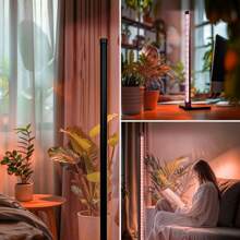 LED Plant Light, 3000K Full Spectrum Plant Growth Light, With White And Red LED, Dimmable, Automatic Switching Time Is 3/9/12 Hours, Plant Growth Light - Black - View 3