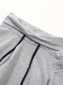 Women Spring  Autumn Sweatshirt, Color Block Long Sleeve Straps Mock Neck Hoodie Tops, Loose Warm Wild Fashion Fall Pullover Top Shirt