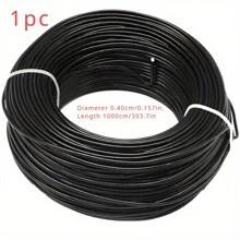 This Is A Winding Rope Used For Potted Plants And Fixing The Shape Of Plant Branches. The Material Is Aluminum Metal, Which Has Strong Flexibility, Can Be Twisted And Bent Freely, And Is Not Easy To Break. A Convenient Aluminum Winding Wire For Tying And Bundling. Multiple Sizes To Choose From. Each Roll Of Winding Wire Is About 10 Meters Long
