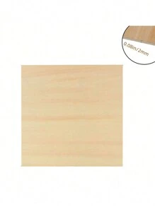 2mm Thick Basswood Board For Crafts,Square Craft Wood Boards For DIY Projects,Architectural Models,Carving,Painting.