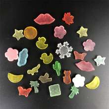 Molde de silicona largo de 32 cm con diferentes formas: mariposa, delfín, redondo, corazón, tubo para hacer jabones artesanales DIY