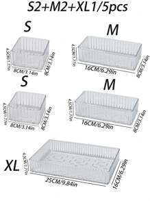 1pc Transparent Drawer Style Makeup Storage Box With Compartments For Cosmetics, Perfumes, Lipsticks, Eyebrow Pencils, Etc.,For Holiday Beach, Bathroom Collection, Bedroom Collection, Large Capacity