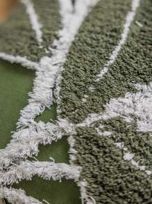 1PC Flower Cluster Velvet Embroidery Throw Pillow Cover, Suitable For Indoor Decor, Applicable For All Seasons Pillow Case Without Insert