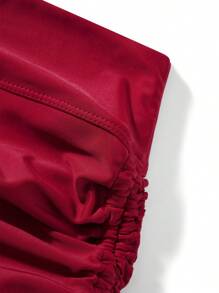 Women Bikini Bottoms - Burgundy - View 9