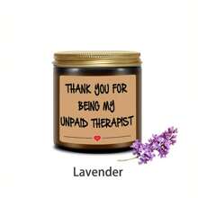 1支装香氛蜡烛，芳香疗法玻璃罐蜡烛 - 男女皆宜的礼物，送给挚友、同事、老师、老板的贴心礼物，送给女性朋友的趣味生日礼物，男女皆宜的礼物，家居装饰，房间装饰，毕业季圣诞装饰，房间装饰，圣诞节礼物 - 棕色 - 查看 9