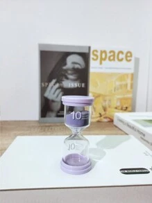 1 个塑料防摔沙漏，马卡龙色可爱沙漏，3 分钟/5 分钟/15 分钟/30 分钟，游戏计时器，学生学习计时器，厨房计时器，儿童节日礼物 - 彩色 - 查看 18