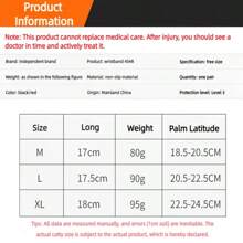 1Pair Training Sport Gloves For Men Women Workout Fitness  Building Weightlifting Gym Hand Wrist Palm Protector Dumbbells Ha - White - View 6