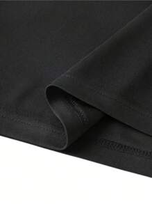 Summer Short Sleeves Fun Beer Festival Slogans Pattern Print Fashion Design Pattern Large Size Breathable Men'S Clothing, Plus Size - Black - View 7