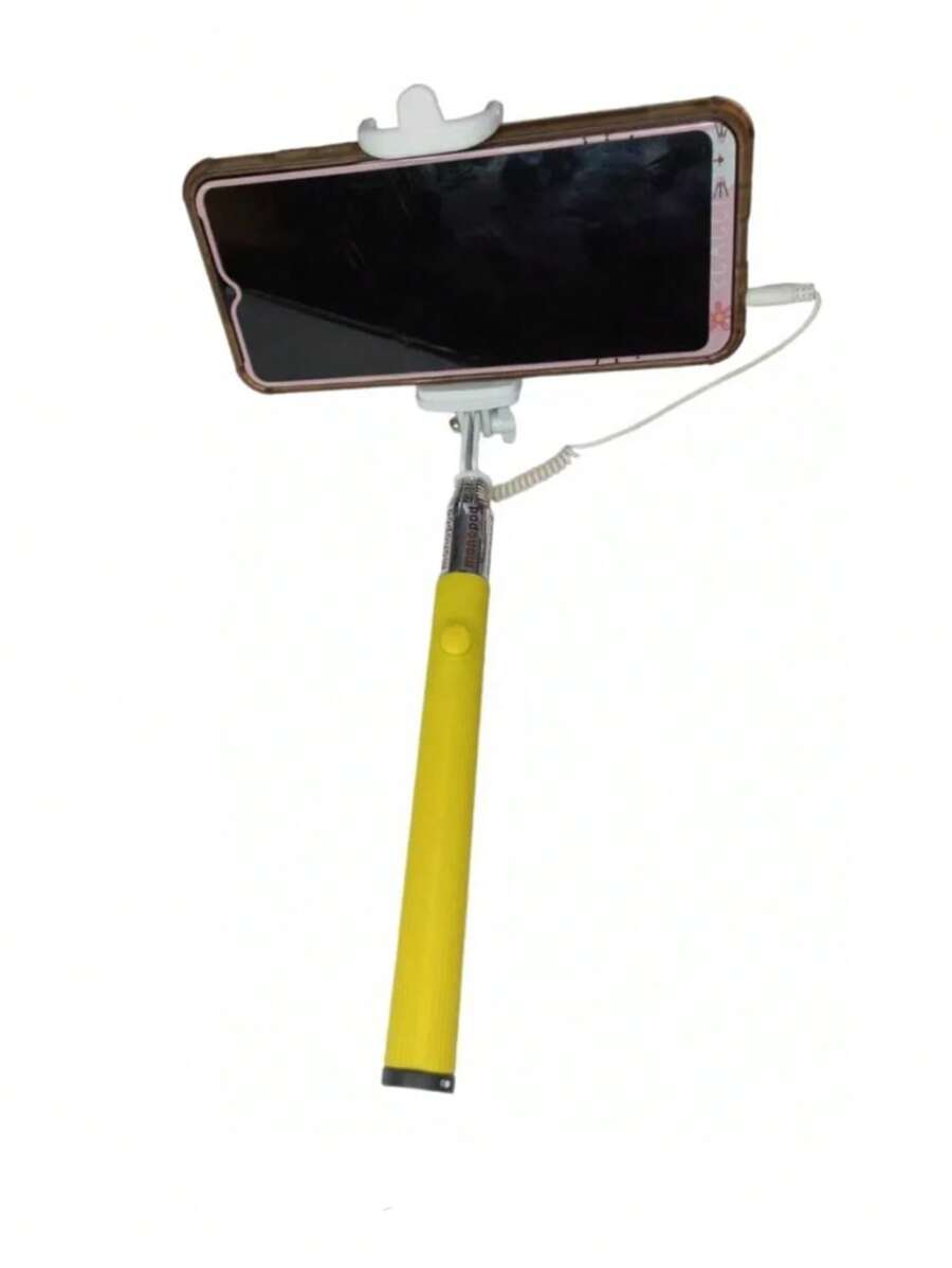 Selfies Stik/baston Selfie Diferentes Colores - Amarillo - Ver 1