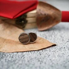 Wooden Bowknot Gravata 3D Paisley Design With Handkerchief And Cufflinks ,Wedding Groom Gift Butterfly For Men's Suit Shirt Necktie Jewerly Accessory