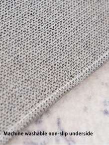 1 Stück hellrosa Wohnzimmer Dekorationsteppich mit Rosendesign, Boho-Stil 1100g/㎡ Material mit niedriger Florhöhe, Dicke 5mm, weich und angenehm anzufühlen, leicht zu pflegen, wasserdicht und fleckabweisend, rutschfest, maschinenwaschbar, Teppich, geeignet für Lobby, Schlafzimmer