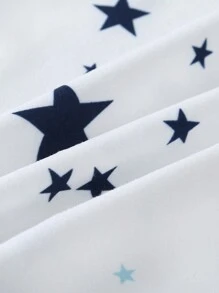 3 件套星星印花连脚裤