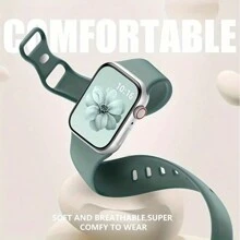 1 Bộ 24 Dây đeo thể thao 24 màu tương thích với 38mm 40mm 41mm 42mm 44mm 45mm 49mm, Dây đeo cổ tay bằng silicon mềm tương thích với Series 9 8 7 6 5 4 3 2 1 SE, Phù hợp cho cả nam và nữ - 42mm/44mm/45mm/49mm - Xem 4