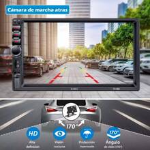 Autoestéreo Con Pantalla De 7 Pulgadas MP5 Con FM y Bluetooth Para Automóvil - Negro - Ver 8