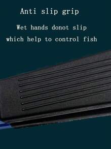 1 pieza Pinza multifuncional de plástico para atrapar y sujetar peces para pesca y barbacoa - Negro - Ver 7