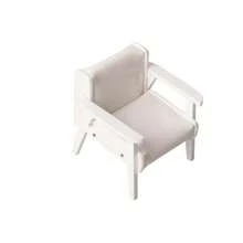 1pc 1:12 Scale Miniature Iron Art Round Coffee Table, Side Table, Tea Table, Mini Furniture For Doll House, Accessories For Mini Living Room Furniture, Mini Wooden Sofa With Cushion, Suitable For Christmas & New Year Gifts - Multicolor - View 7