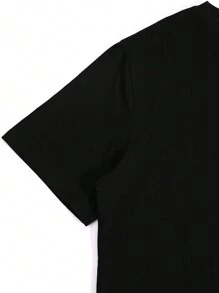 EWHOilfield Pipeliner Rig Life Roughneck Oil Rig T-Shirt - Black - View 4