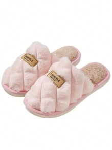 New Style Slippers, Couples House Slippers, Women's Maternity Slippers, Fluffy Anti-Slip Winter Slippers