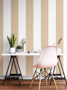 SUPSTICKER 1roll 47.2*15.8inch PVC Wall Paper, Striped Pattern Waterproof Wall Decal For Home Decor,Renovation Stickers Peel Wall Panels,Wall Paper, Wallpapers,Spring Decoration Items Refesh Your Home,Rama Decoration Stickers Gifts Birthday Graduation