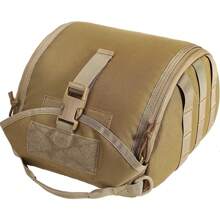 SINAIRSOFT Tactical Helmet Bag,Molle Helmet Bag Pack,Padded Storage Bag For Carrying Airsoft Fast Motorcycle MICH Helmet