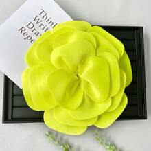 1 pieza Nueva decoración de broche floral 3D de gran tamaño extraíble para vestido, decoración de ropa, accesorios para vestido de boda