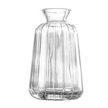 Jarrn de vidrio nrdico simple botella de almacenamiento de olla de flores frescas simples para flores sala de estar modernas decoraciones del hogar adornos PLGS - 01 - Ver 8