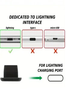 10 piezas Tapa protectora antipolvo de silicona tipo C para puerto de carga USB del teléfono