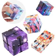 2x2x2 Magic Cube, Infinity Magic Cube Christmas Themed Stress Relief Toy - Multicolor - View 3