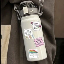 50pcs Affirmation Stickers Inspirational Stickers Motivational Stickers Positive Stickers Positive Affirmation Stickers ScrapBook Stickers Waterproof Vinyl Water Bottle Stickers Journaling Scrapbook Laptop Positive Quote Vinyl Stickers For Vision Board Supplies