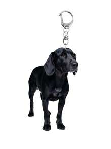 1 件时尚比格犬亚克力钥匙扣，送给宠物爱好者的完美礼物，适合感恩节、圣诞节和万圣节个性化狗钥匙扣 - 轻巧耐用的背包吊坠 - 适合派对礼物和生日礼物学校汽车配件可爱哥特 Y2k - 彩色 - 查看 16