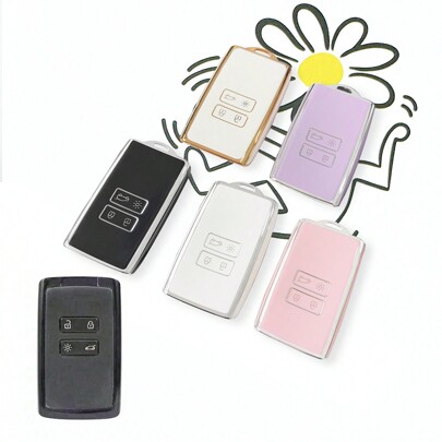 New TPU Car Remote Key Case Cover Fit For Renault Koleos Espace Kadjar Captur Megane Charm Space Clio Zoe Scenic 4 Arkana Dacia Sandero