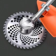 Reinforced 10-Inch Round Saw Blade For Brush Cutter, Versatile Land Clearing Circular Knife, Gasoline Trimmer Universal Saw Blade Accessory