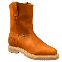 Work Boot, ACM Boots. Welt Stitched, Tough & Durable, Goodyear Welt Boots, Heavy Duty Boots, Field Boots, Heavy Duty Boots, Durable Boots - 橘色 - 查看 4