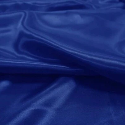 Tecido Cetim 1,50m de largura utilizado para cortina, toalha de mesa, roupas, lençol e decoração de festa