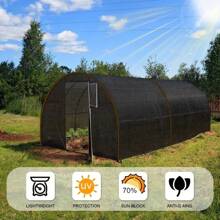 Shade Cloth Sunblock Mesh Cover Taped Edge With Grommets, Sun Net For Pergola, Plants Greenhouse, Gardens, Patio, Canopy